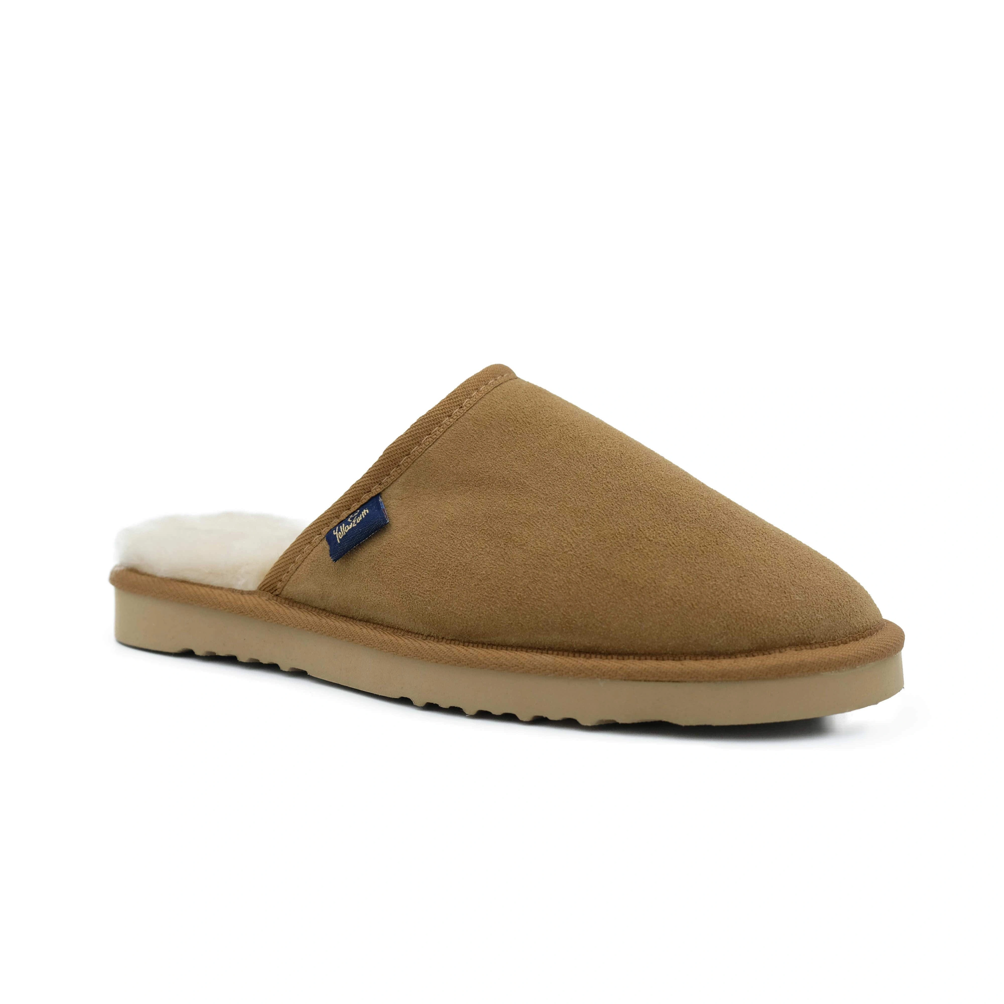 Cozy Aussie Sheepskin Scuffs for Men - Ultimate Comfort UGG Slippers Made Down Under