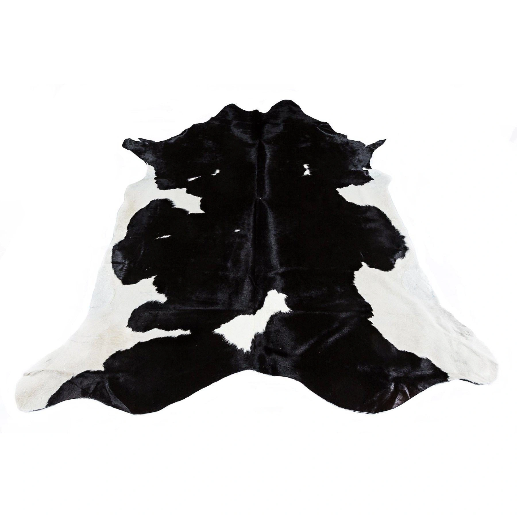 Black & White Beauty: Friesian Cowhide Rug - Statement Piece for Your Space